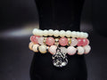 Bloom Unapologetically - Rose Charm Bracelet Stack