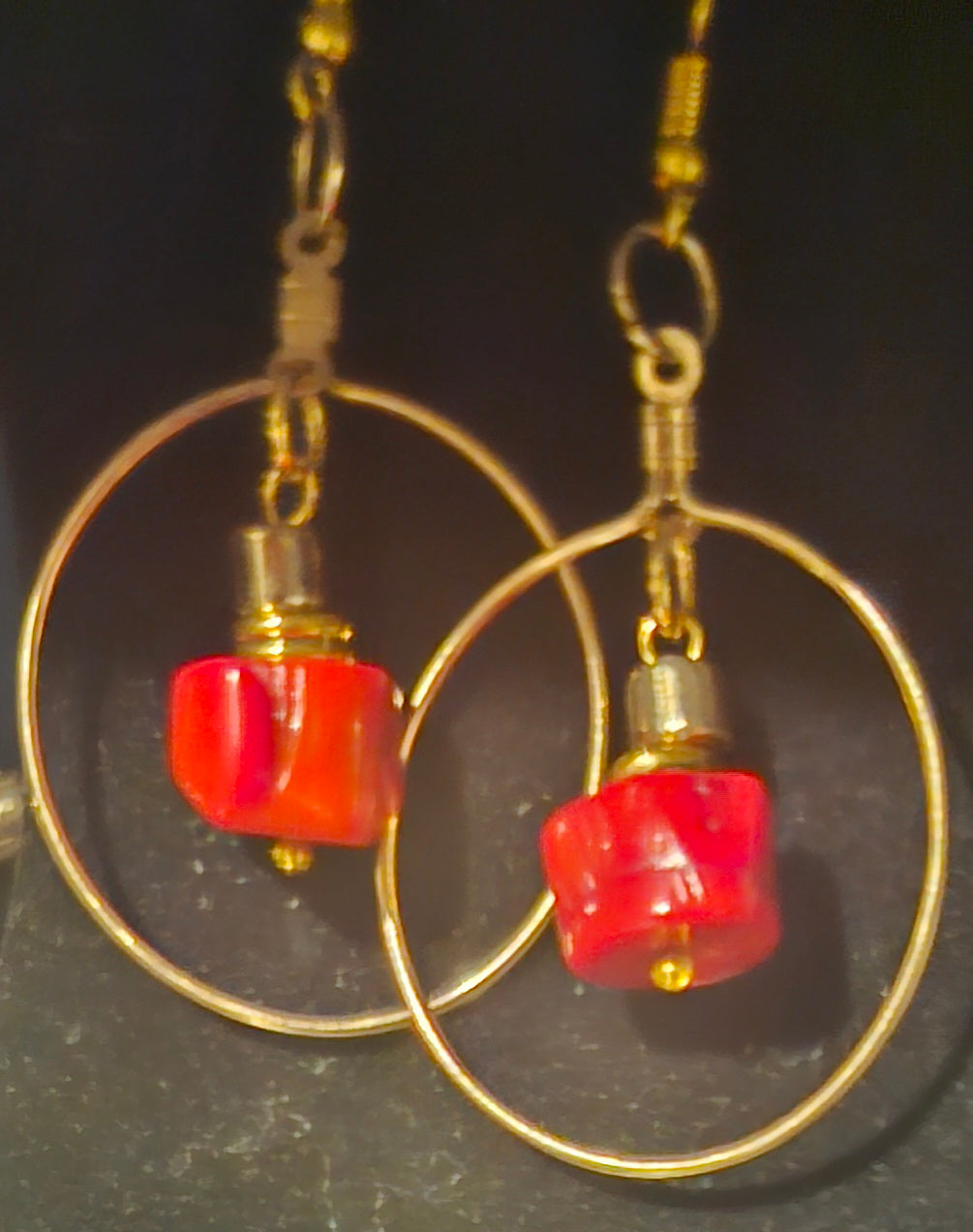 Unapologetically Powerful – Red & Gold Complete Jewelry Set