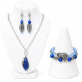Stand In Your Truth - Blue & Silver Complete Jewelry Set