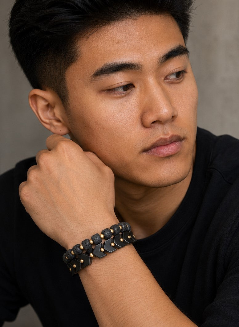 Forward Motion - Men's Bracelet Stack