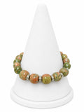 Grounded Greatness – Unakite Men Bracelet