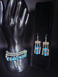 Soar in Strength Blue & Silver w/Butterfly Jewelry Set