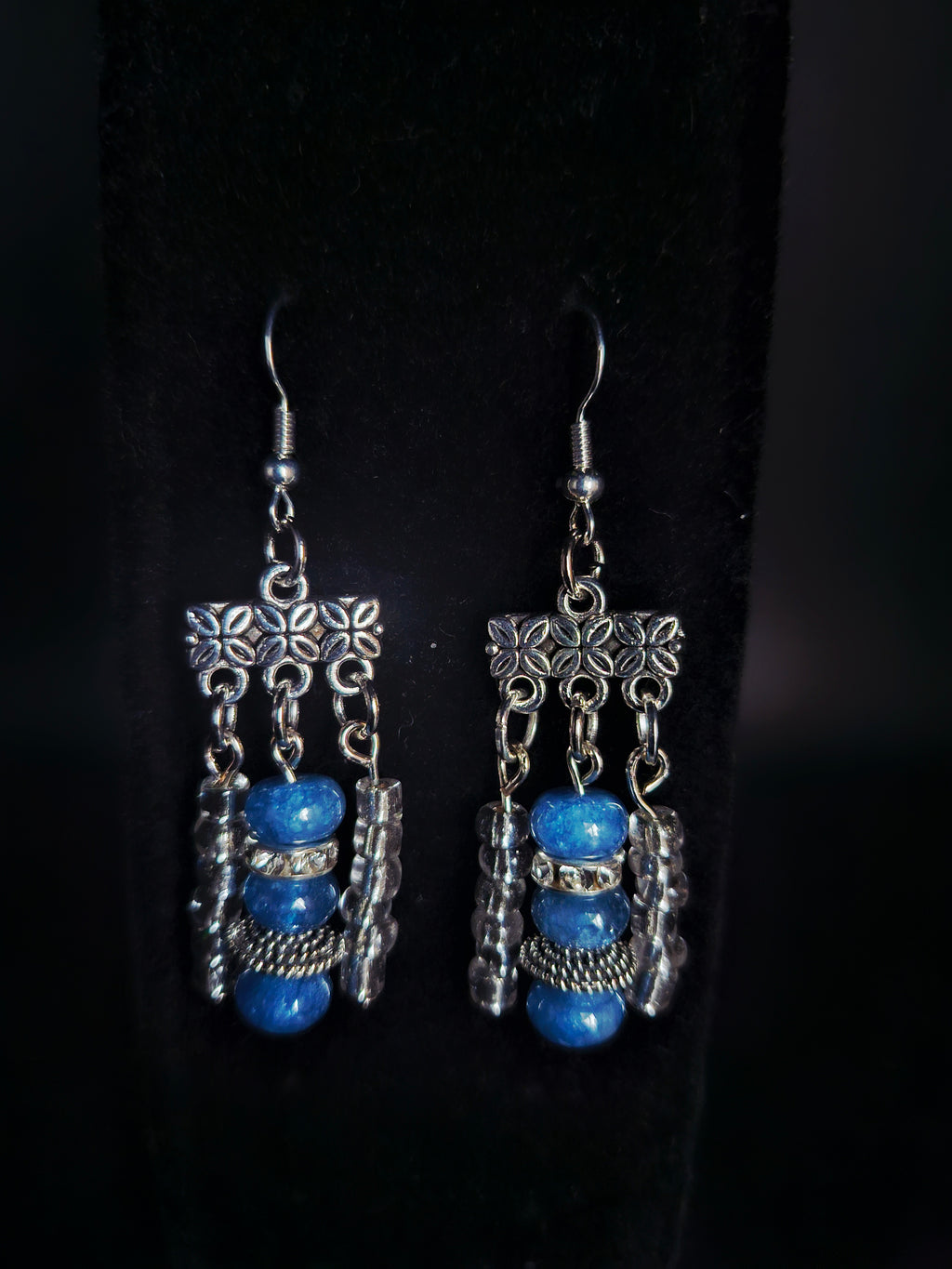 Soar in Strength Blue & Silver w/Butterfly Jewelry Set