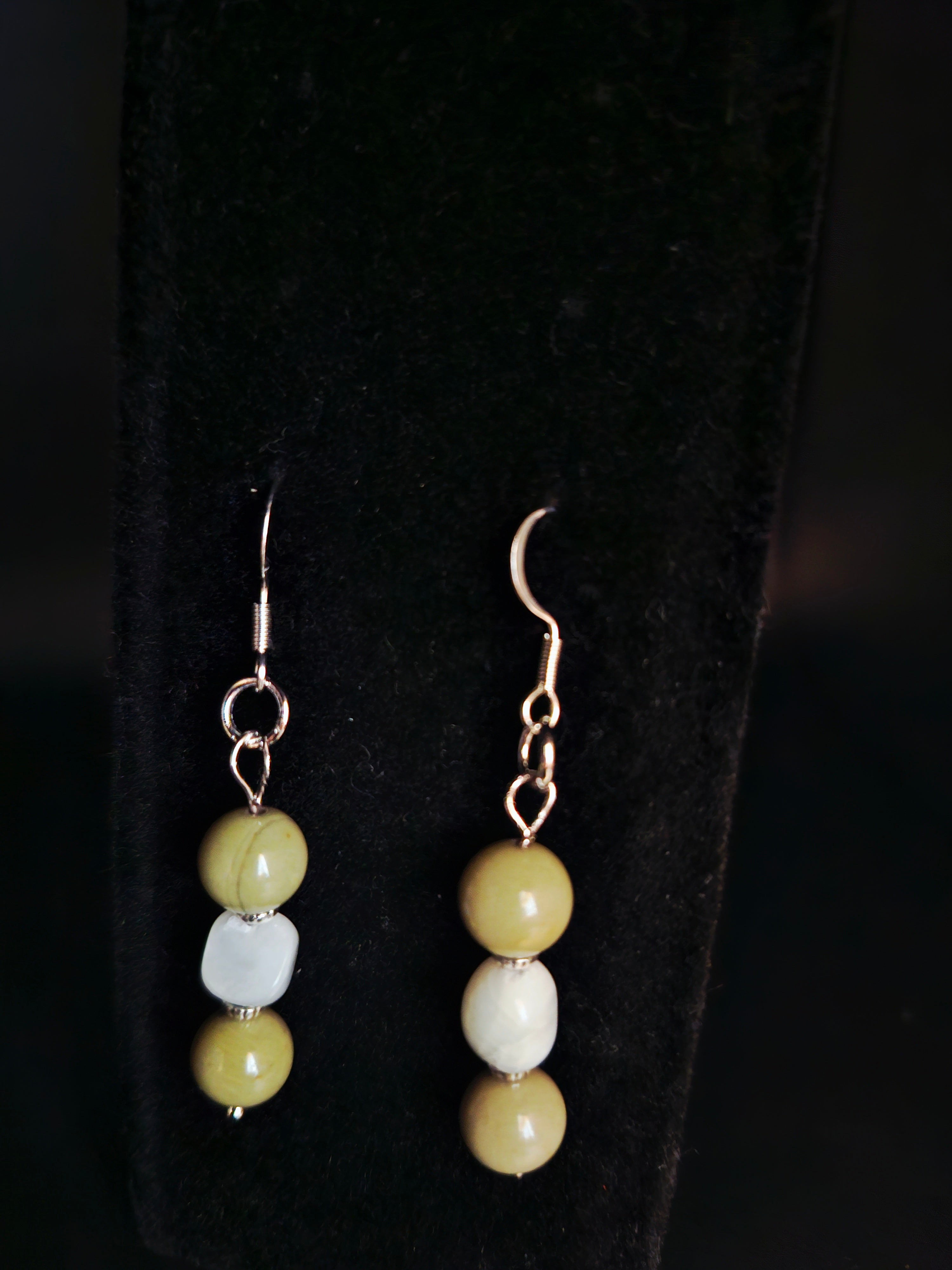 Grace in Your Power Pistachio Green Jewelry Set
