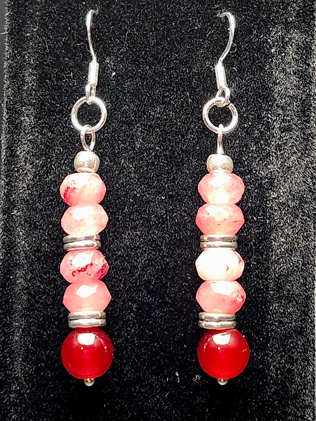 Soft Bloom – Pink & Silver Butterfly Jewelry Set