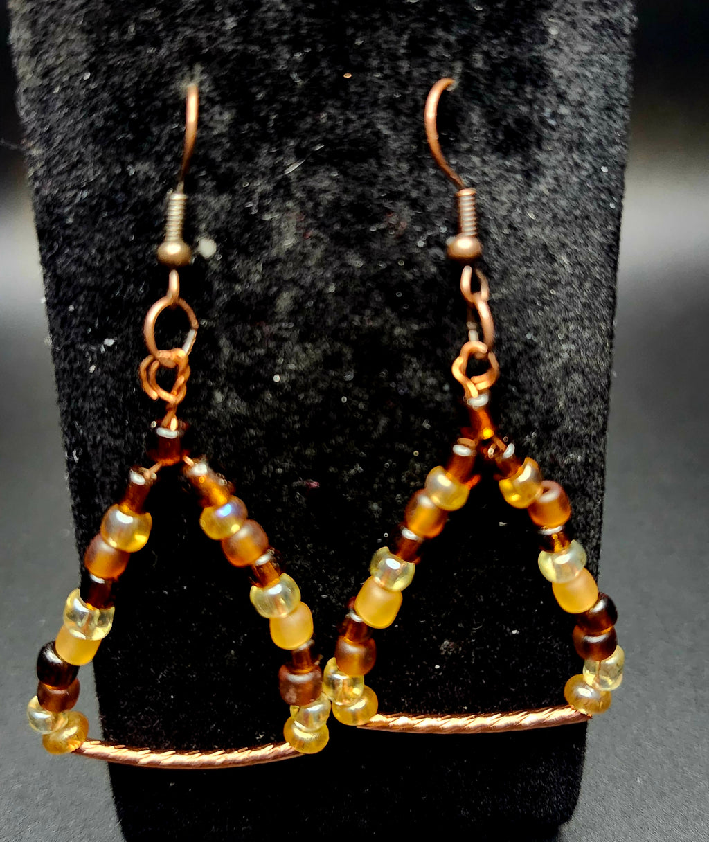 Steady Glow – Amber Bracelet Stack & Earrings Set