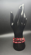Chosen To Shine – Red & Gold Butterfly Multi Bracelets