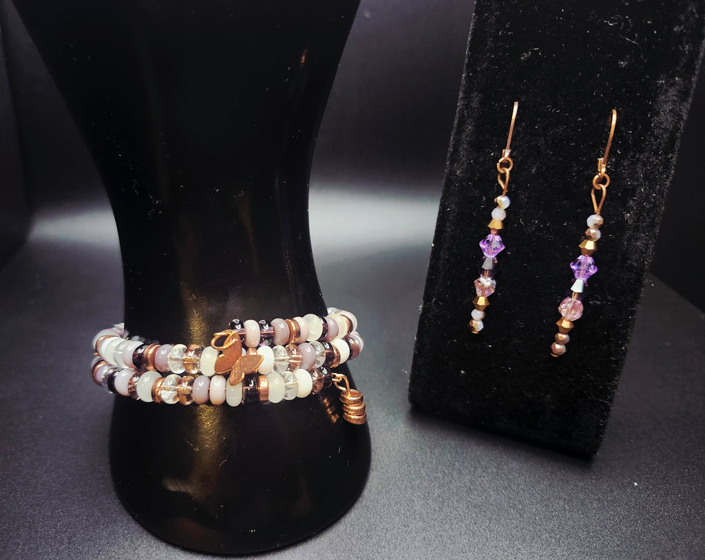 I am Balanced Multi-Shades Purple Wrap Set