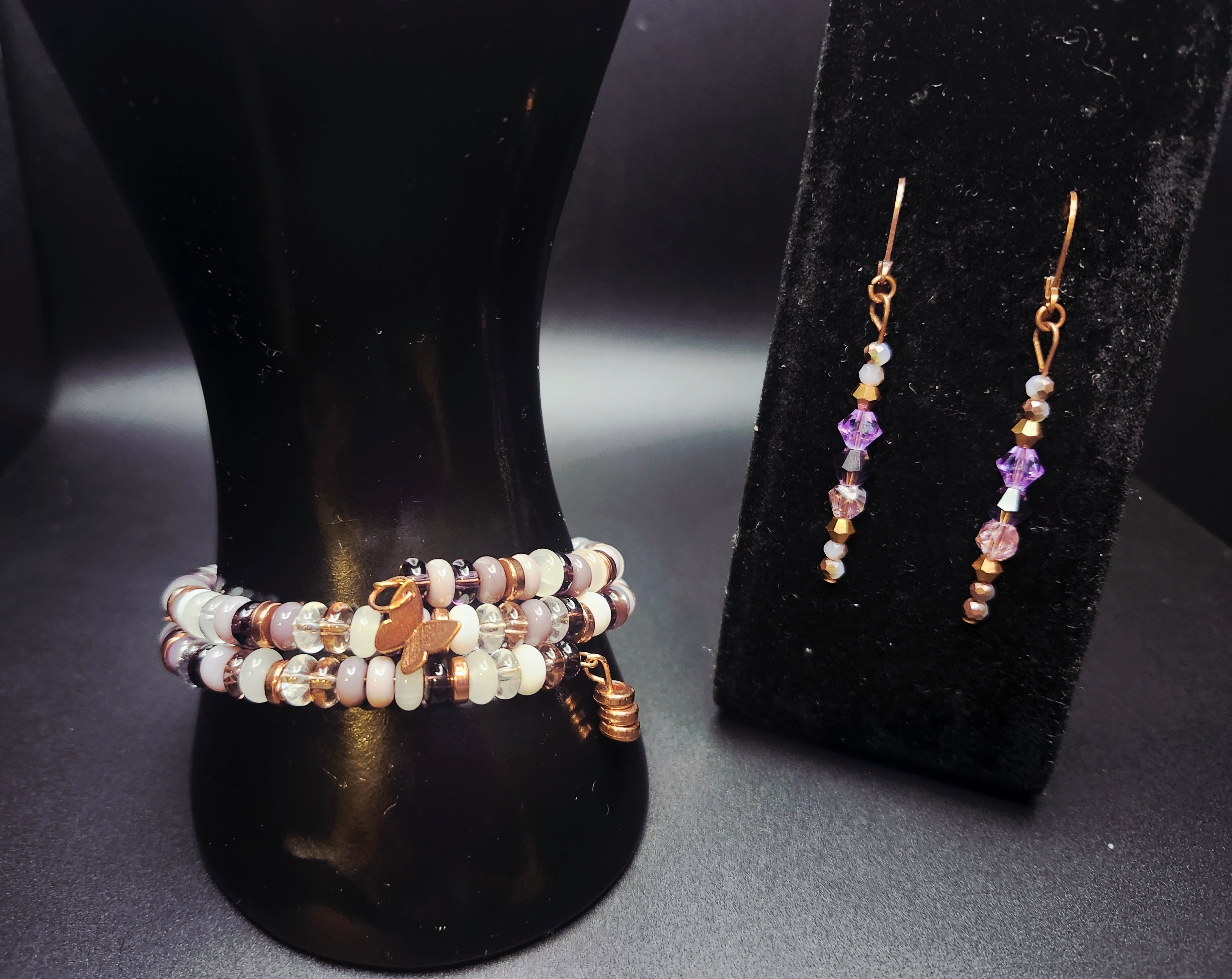 I am Balanced Multi-Shades Purple Wrap Set
