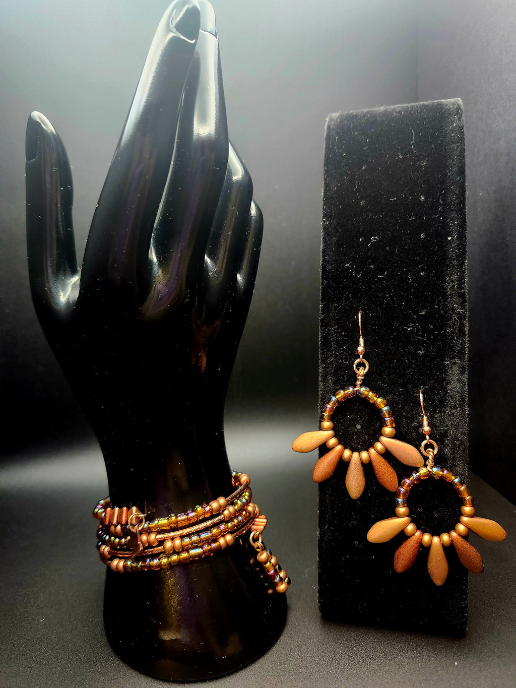 Rooted in Purpose Earth-Tone Wrap Bracelet Set