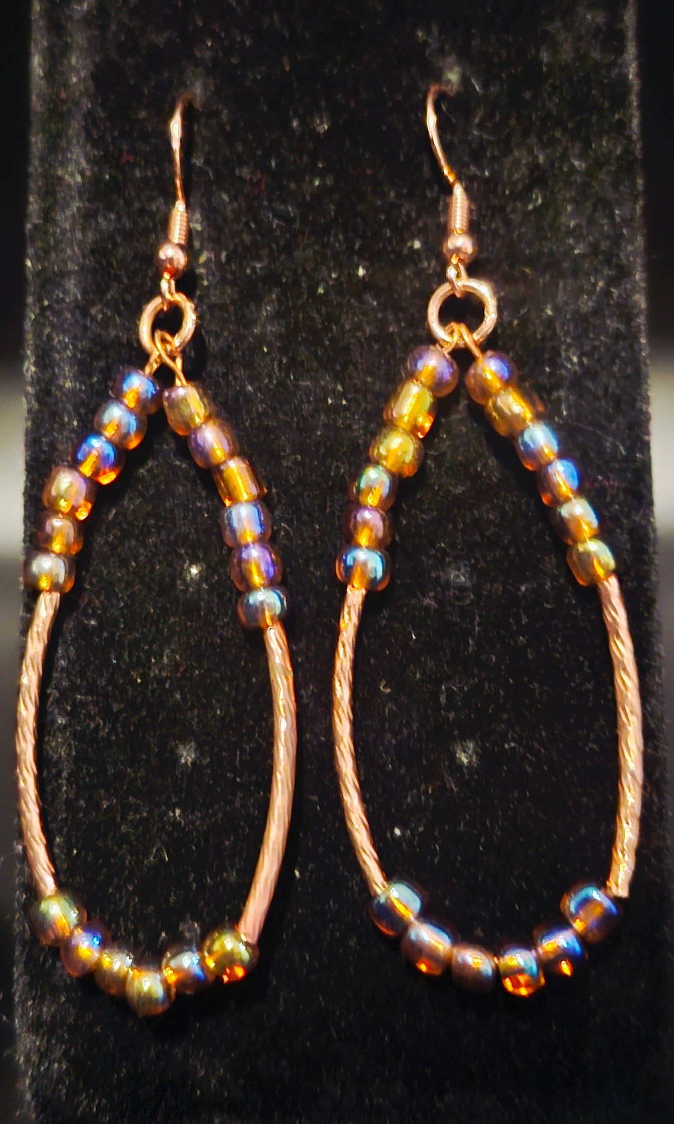 Fearlessly Luminous Copper Wrap Bracelet Set
