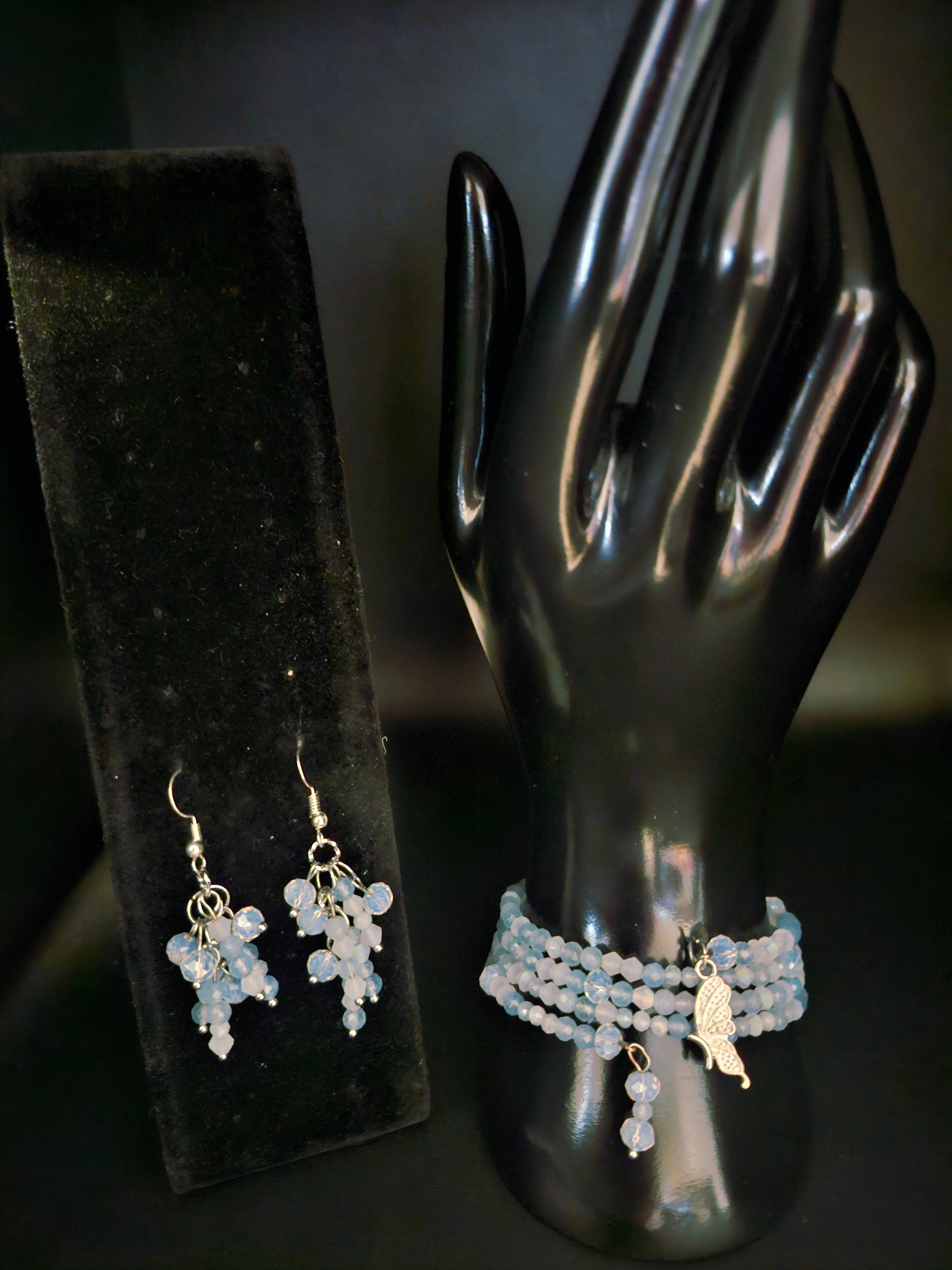 Soft Power Rising – Pale Blue Wrap Set