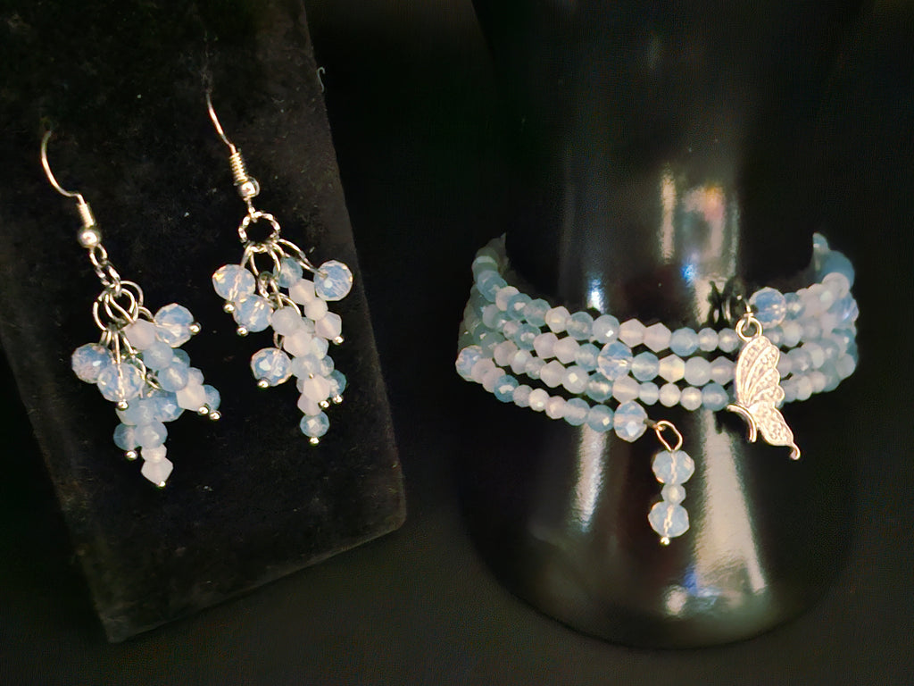 Soft Power Rising – Pale Blue Wrap Set