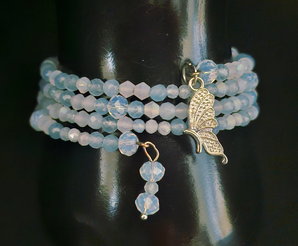 Soft Power Rising – Pale Blue Wrap Set