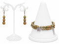 Beautifully Becoming – Unakite Wrap Bracelet & Earrings Set