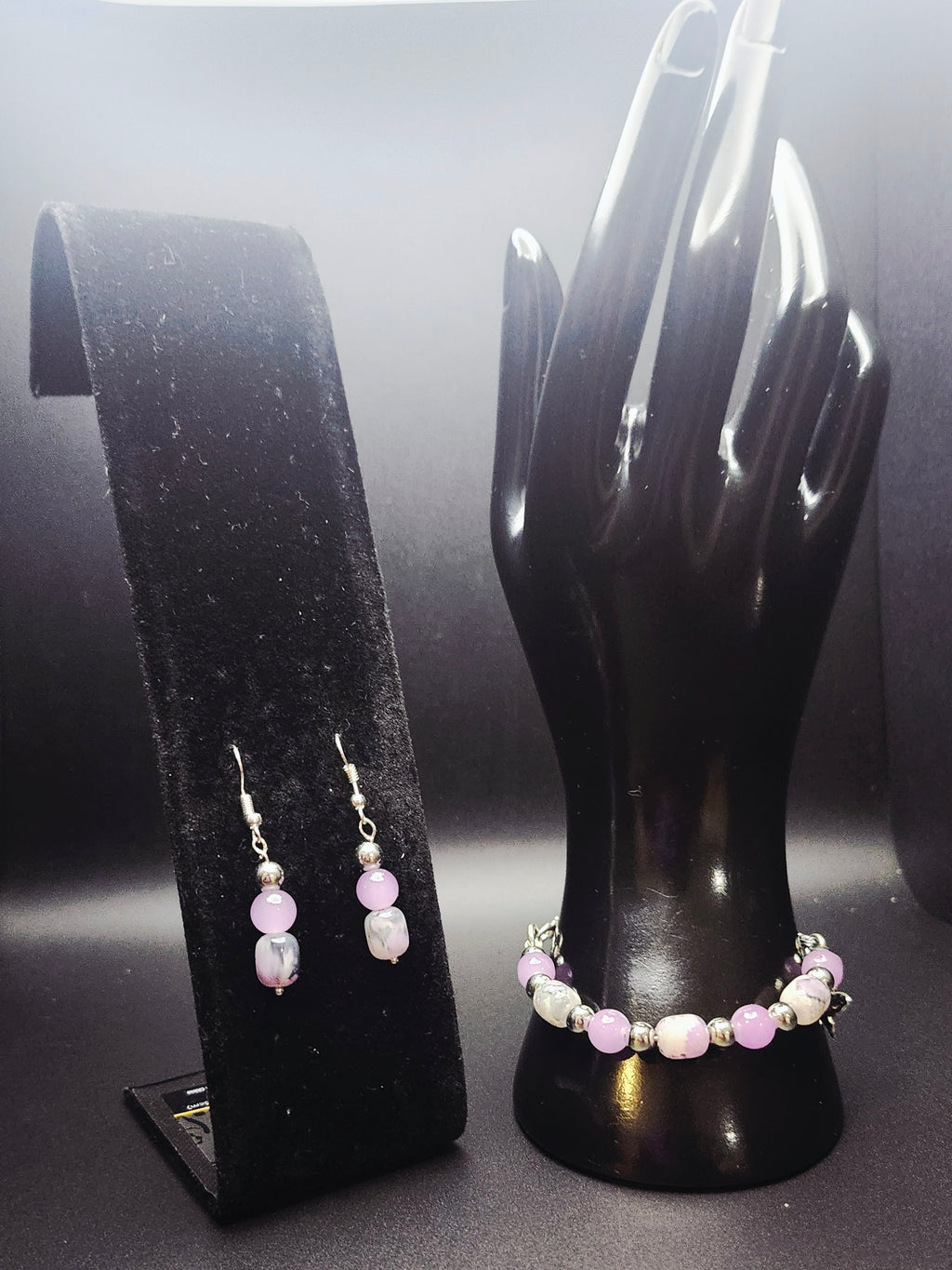 Created to Shine - Lavender & Silver Jewelry Set