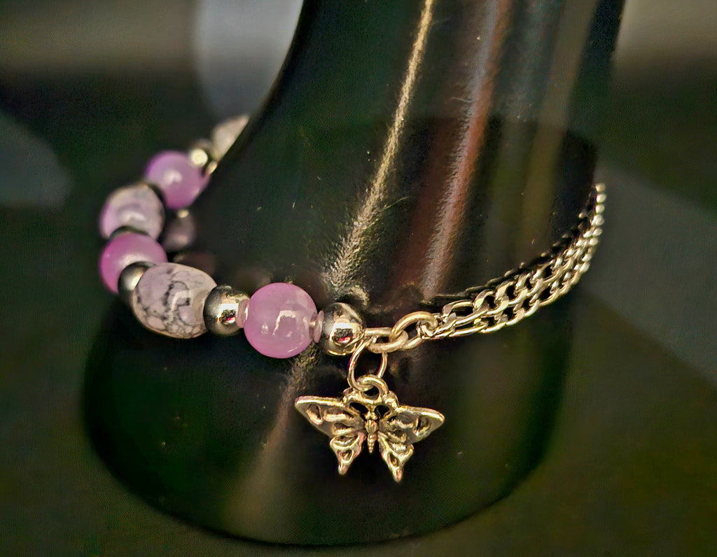 Created to Shine - Lavender & Silver Jewelry Set