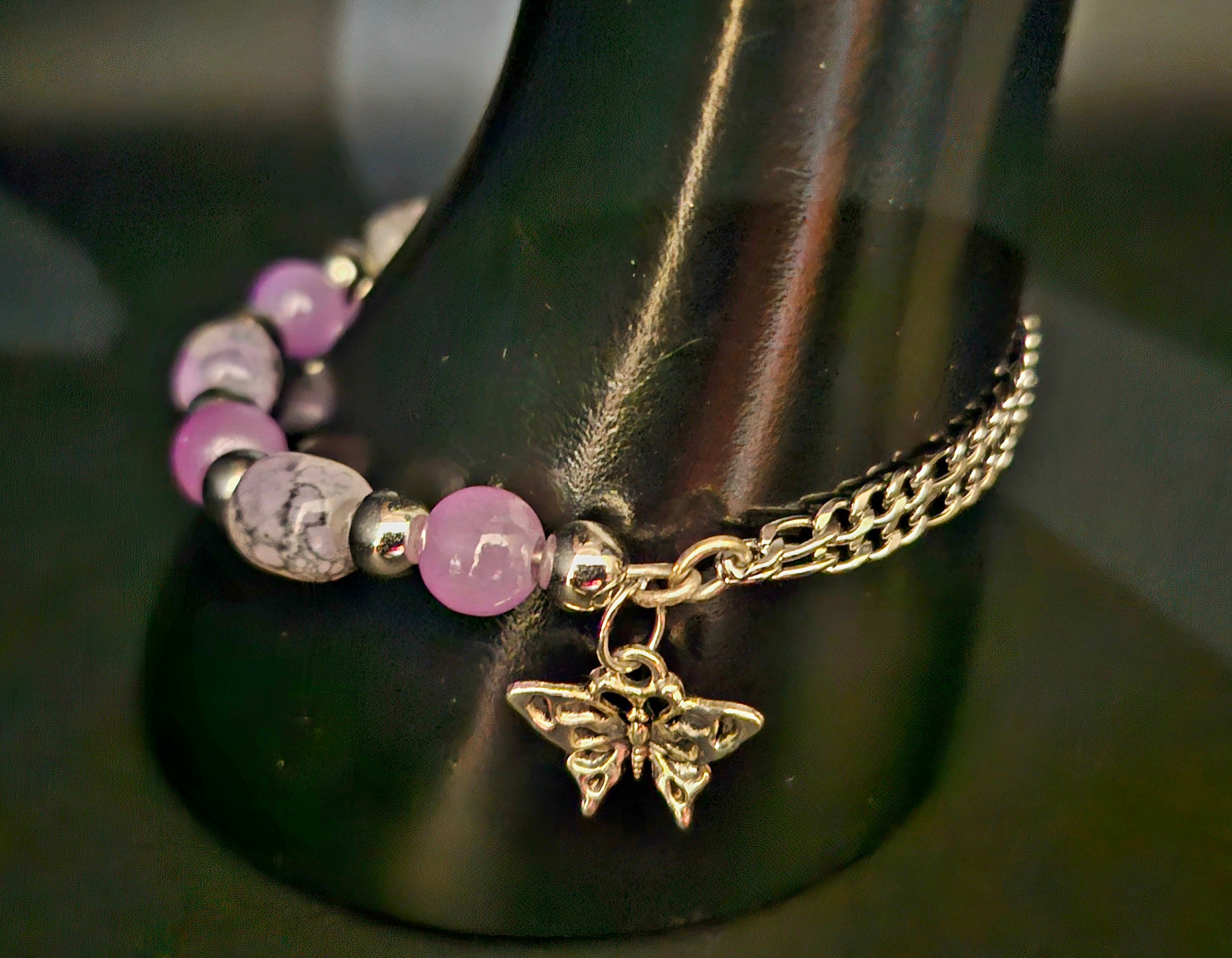 Created to Shine - Lavender & Silver Jewelry Set