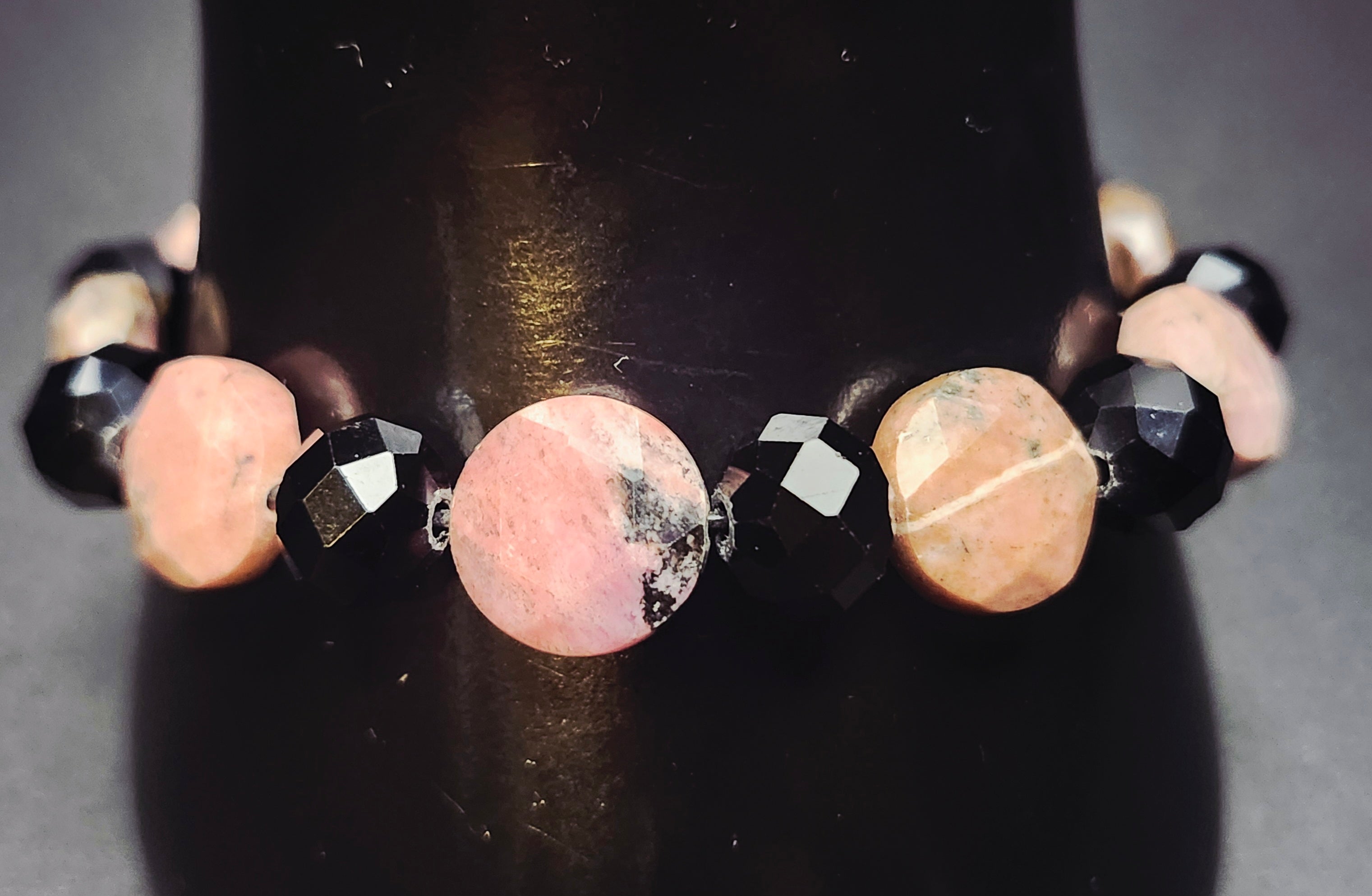 Quietly Powerful - Pink & Black Jewelry Set