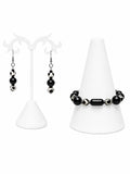 Fearlessly Different - Black & White Agate Dzi Set