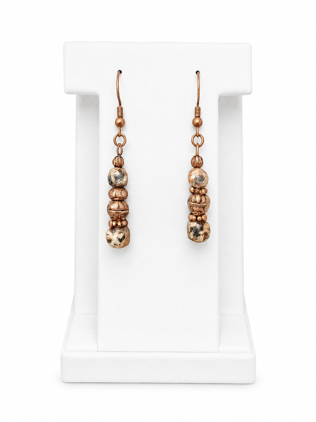 Wildly Authentic- Leopardskin JasperJewelry Set