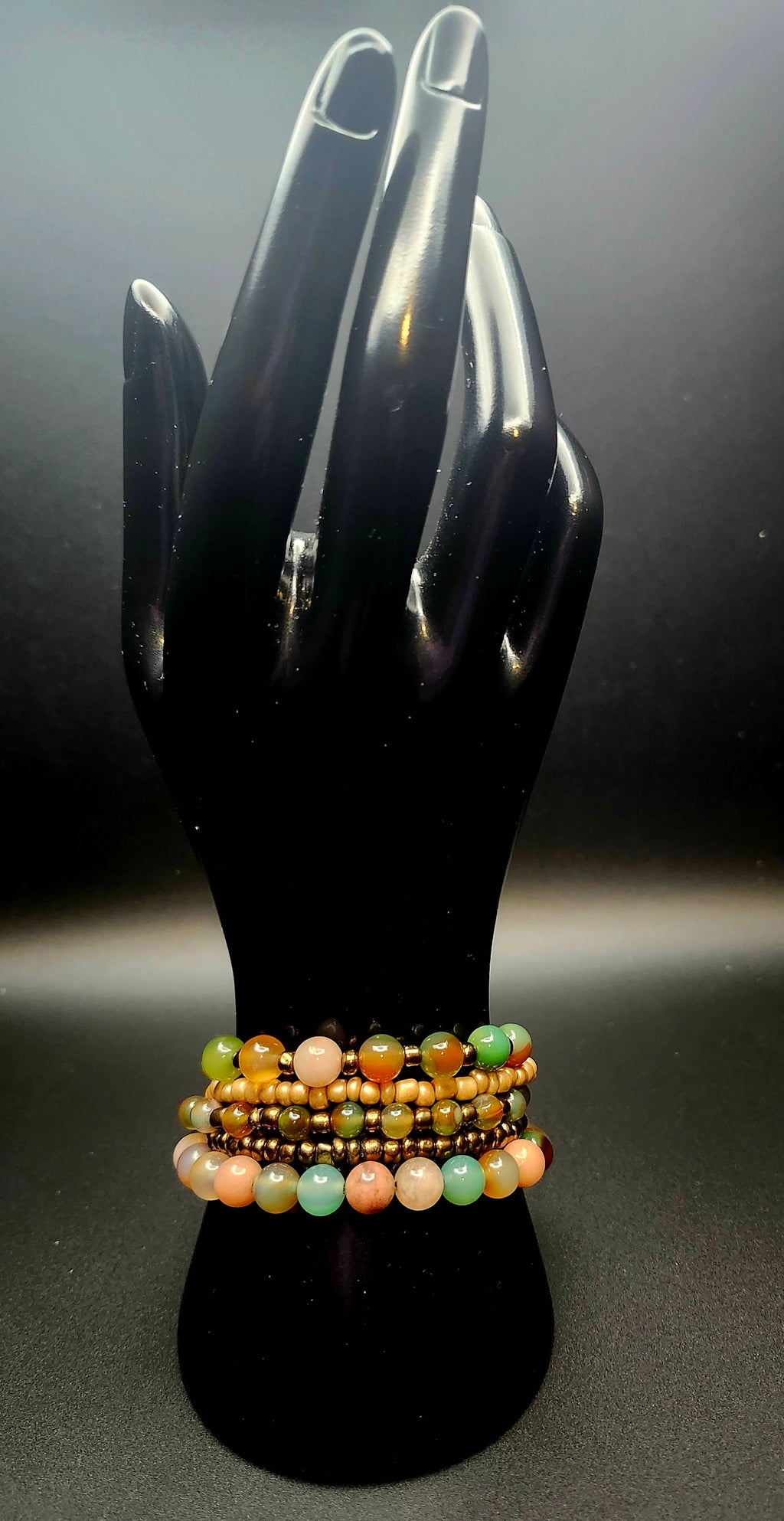 Abundantly Becoming - Earth & Glow Bracelet Stack