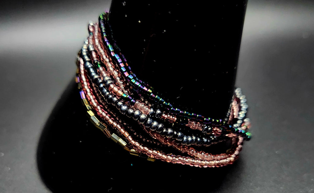Quietly Powerful - Iridescent Stack Bracelet