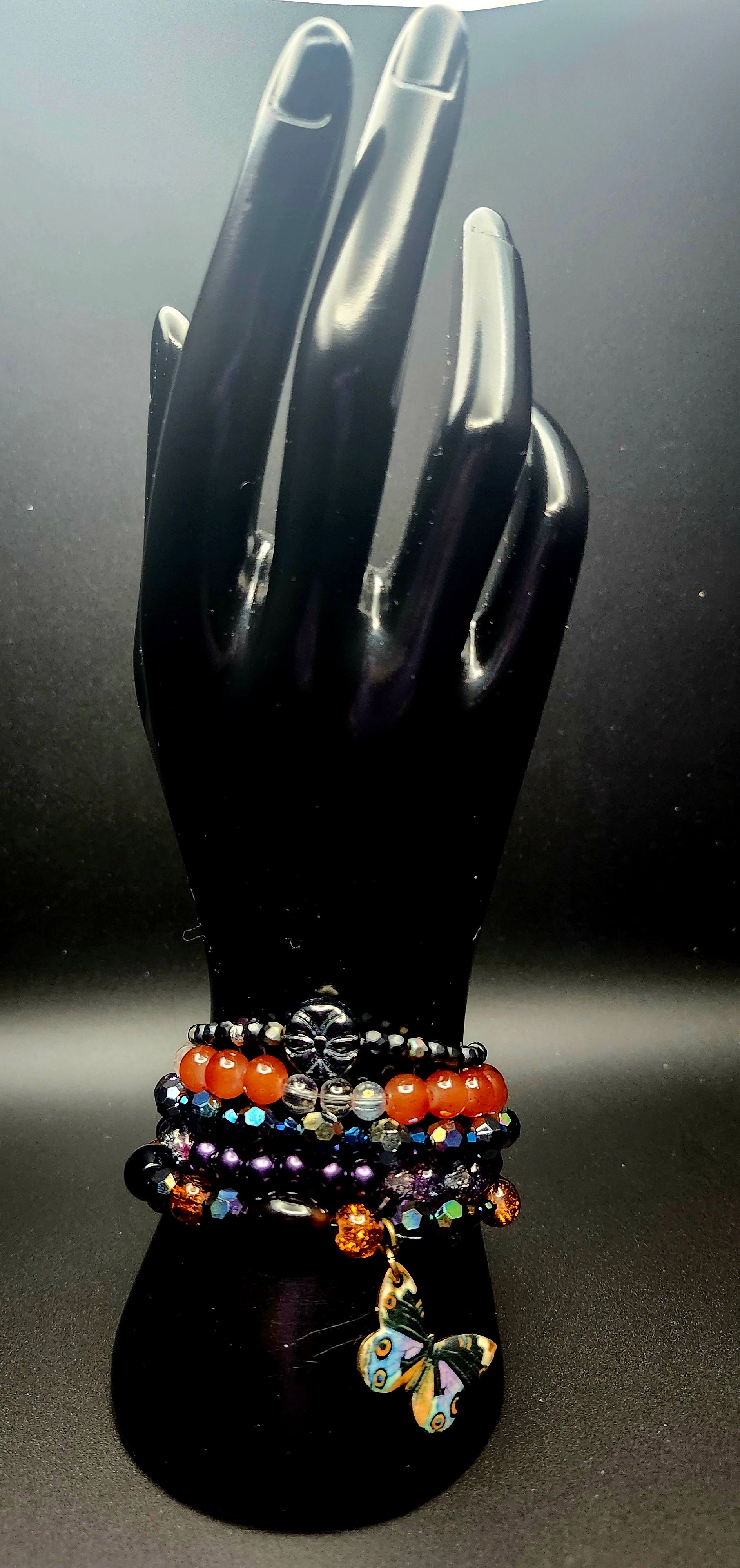 Fearlessly Evolving - Butterfly Bracelet Stack