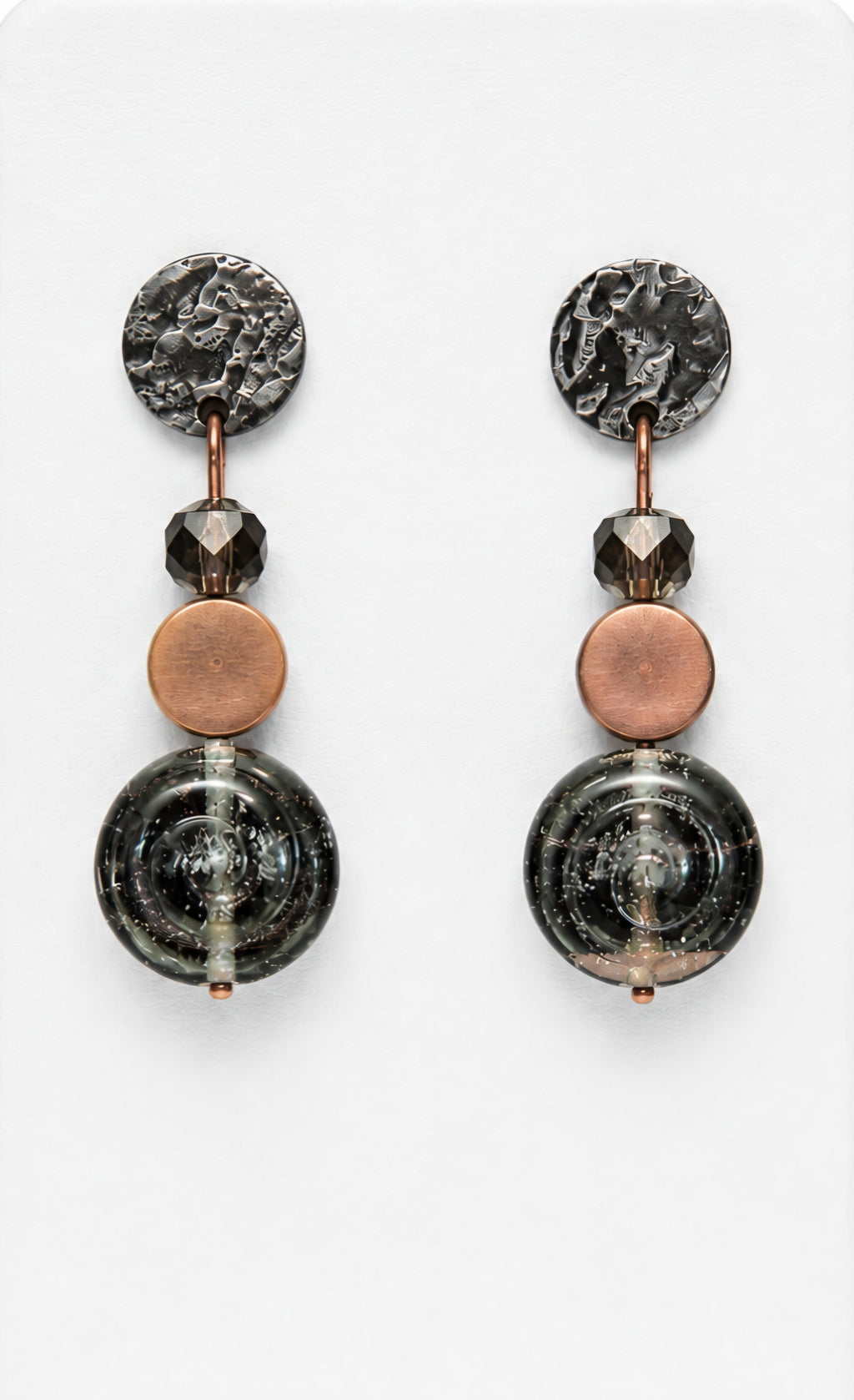 Own Your Bold – Black & Copper Jewelry Set